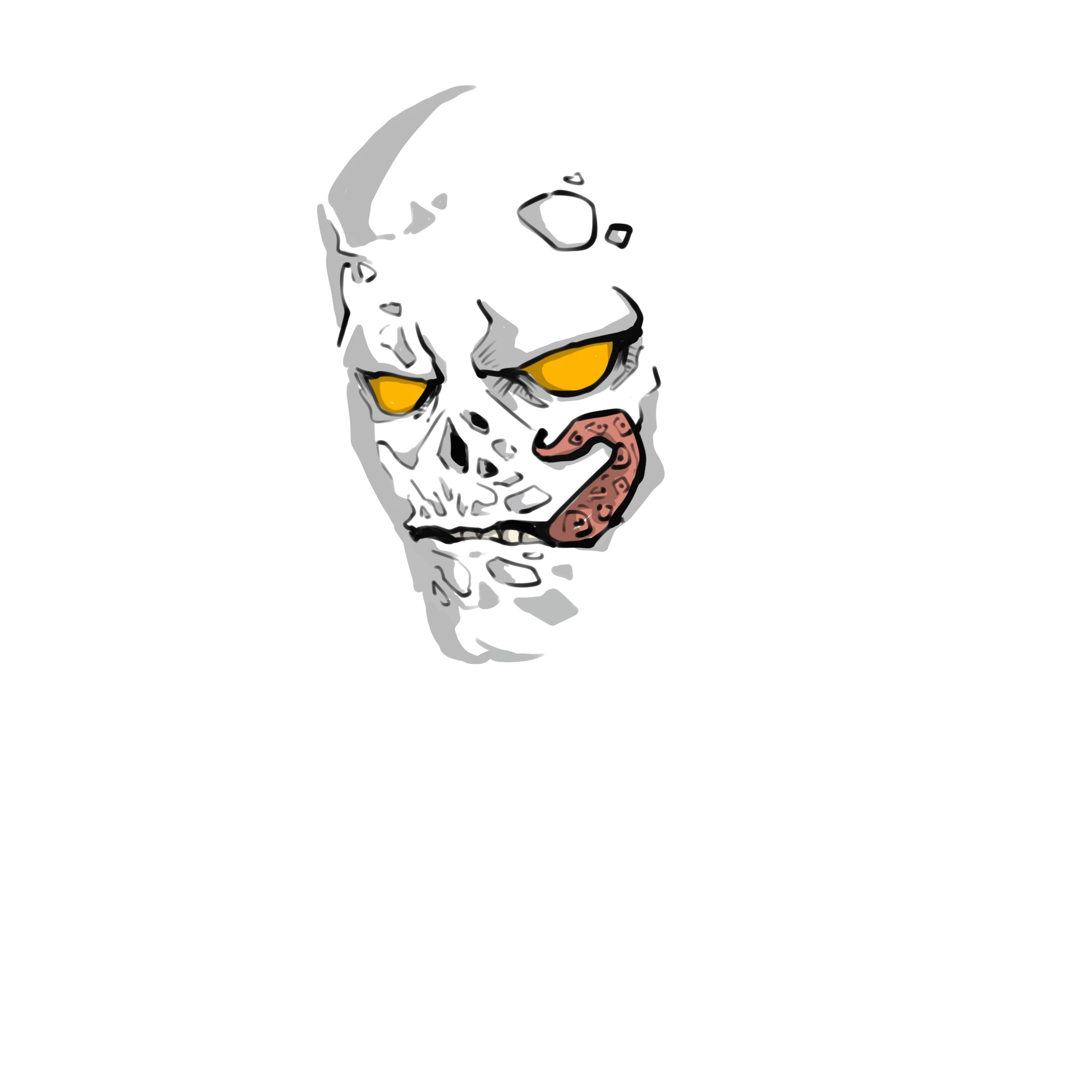 Rare(稀有) The Plagued(感染者) Face(脸) 碎片 #8513